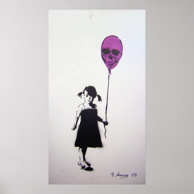 Balloon Girl Poster (Front)