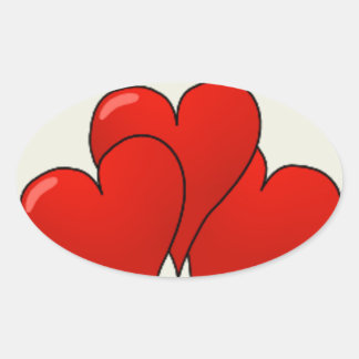 Balloon Hearts - Sticker