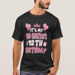 Balloon It's My Big Sister's 12th Birthday 2013 12 T-Shirt<br><div class="desc">Balloon It's My Big Sister's 12th Birthday 2013 12 Years Old</div>