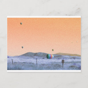 Balloon Landing Postcard