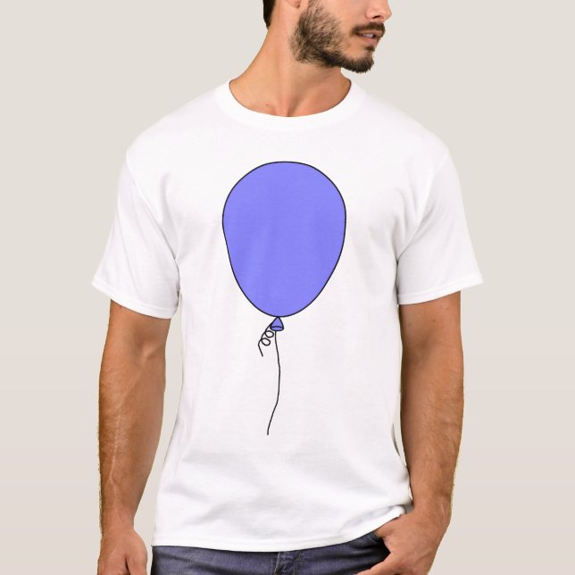 Balloon (Light Blue) T-Shirt (Front)