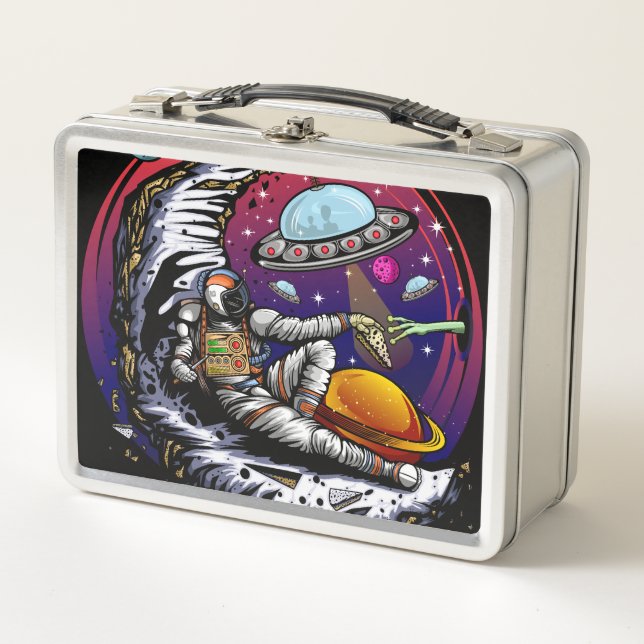 Balloon Metal Lunch Box (Front)