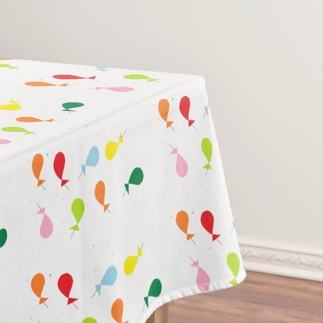 Balloon party tablecloth (In Situ)