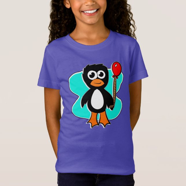 Balloon Penguin T-Shirt (Front)