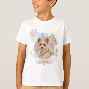 Balloon Pet Dog Blue T-Shirt