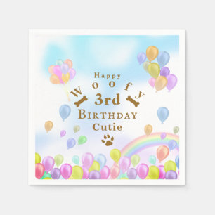 Balloon Pet Dog Napkin