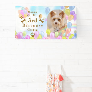 Balloon Pet Dog Photo Banner