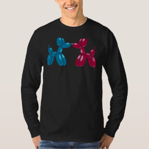 Balloon Poodle Sculpture T-Shirt