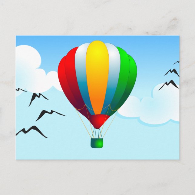 Balloon, postcard (Front)
