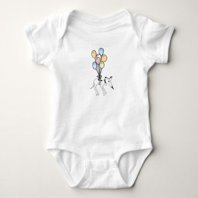 Balloon Ride Baby Bodysuit (Front)