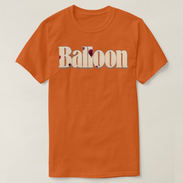 Balloon T-Shirt (Design Front)