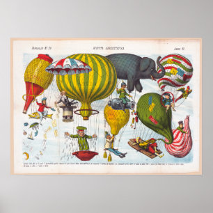 Balloon Unedited Vintage Photos Old Aesthetic Pict Poster