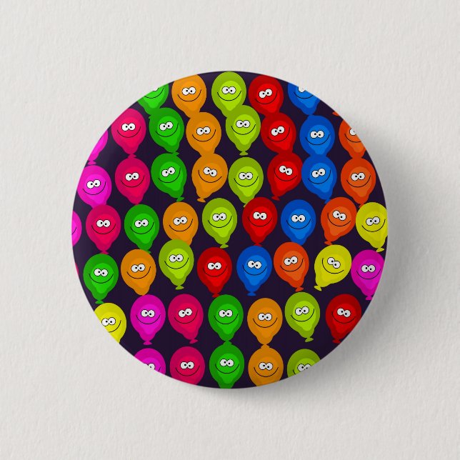 Balloon Wallpaper 6 Cm Round Badge (Front)
