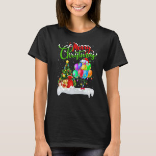 Balloon Xmas Decorations Santa Balloon Christmas T-Shirt