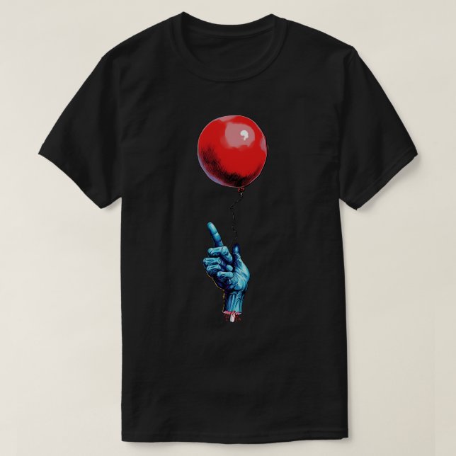 Balloon Zombie Hand T-Shirt (Design Front)