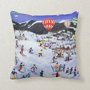 Ballooning over the piste 1995 cushion