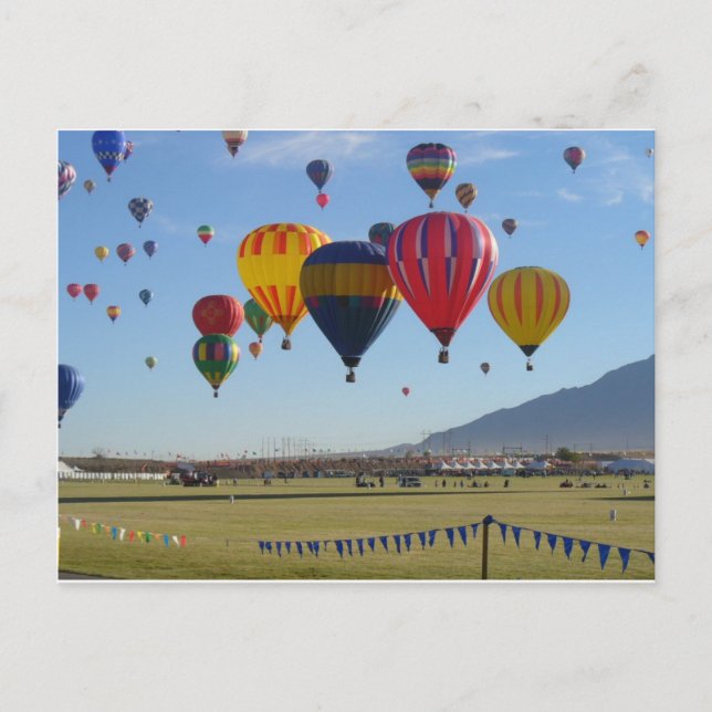 Ballooning Postcard (Front)