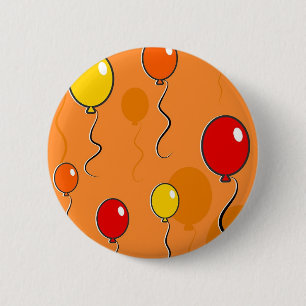 Balloons 6 Cm Round Badge