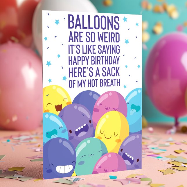 Balloons Are So Weird | Funny Birthday Card (Creator Uploaded)