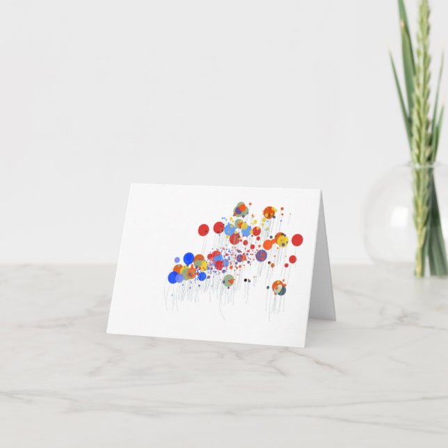 Balloons Card (Front)