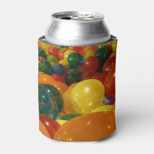Balloons Colourful Party Design Can Cooler