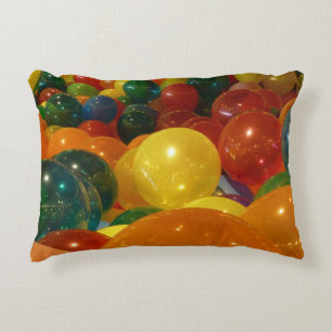Balloons Colourful Party Design Decorative Cushion