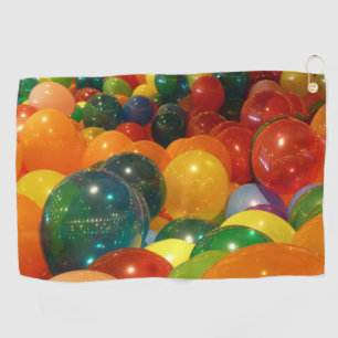 Balloons Colourful Party Design Golf Towel