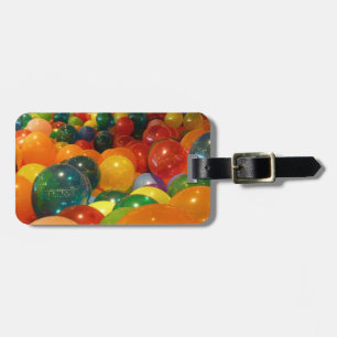 Balloons Colourful Party Design Luggage Tag