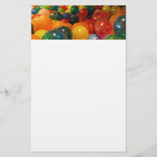 Balloons Colourful Party Design Stationery