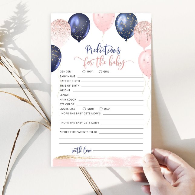 Balloons gender reveal predictions for baby (Creator Uploaded)