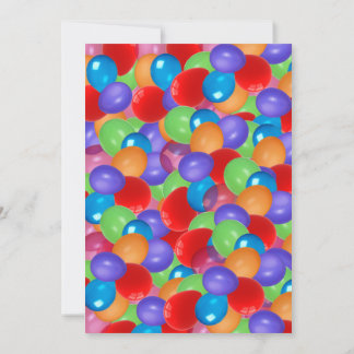 Balloons Invitation