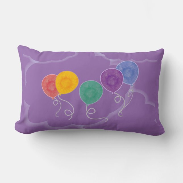 Balloons Lumbar Cushion (Front)