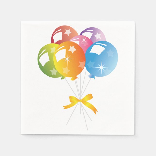 Balloons Napkin (Front)