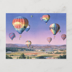 Balloons over San Dieguito Postcard