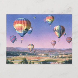 Balloons over San Dieguito Postcard