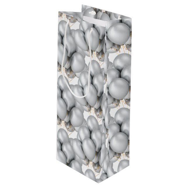 Balloons Paper Gift Bag (Front Angled)
