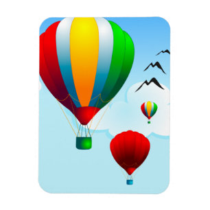Balloons, premium magnet
