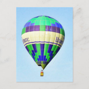 Balloons Sky Moon Postcard
