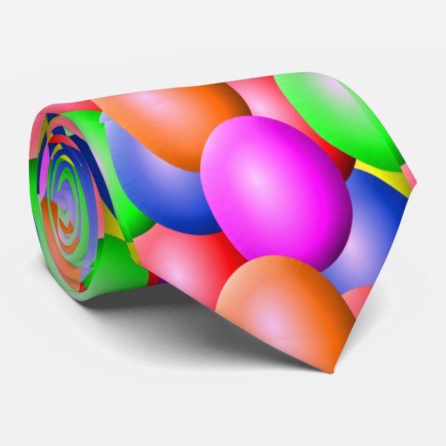 Balloons Tie (Rolled)