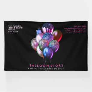 Balloons Wall Decor Event Planning and Party Banner