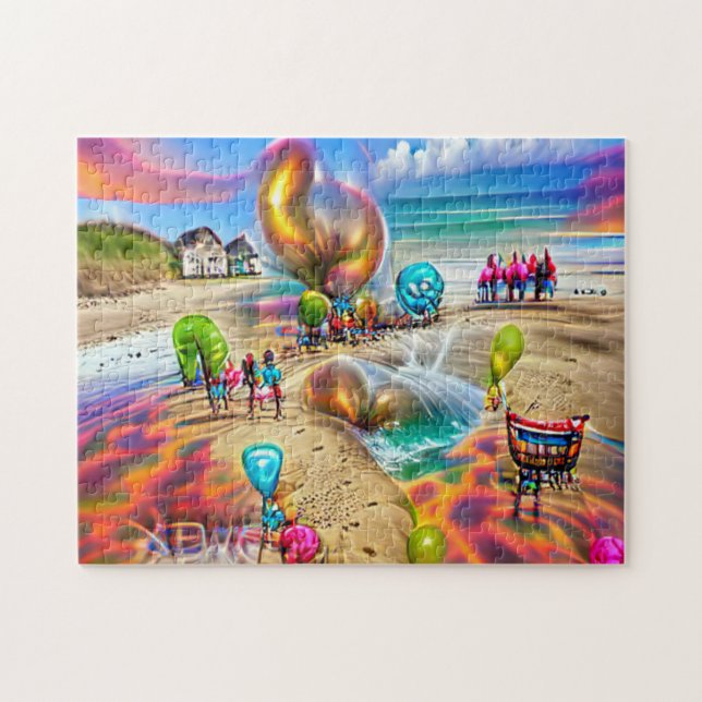 Balloons Welcome Home Jigsaw Puzzle (Horizontal)
