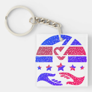 Ballot Box Unity Key Ring