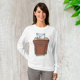 Ballot Box Womens Long-Sleeve T-Shirt