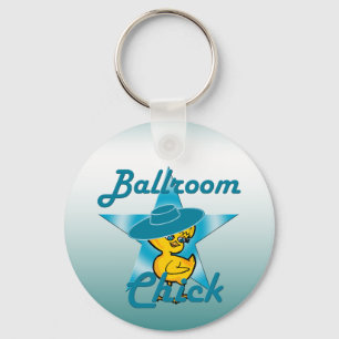 Ballroom Chick #7 Key Ring
