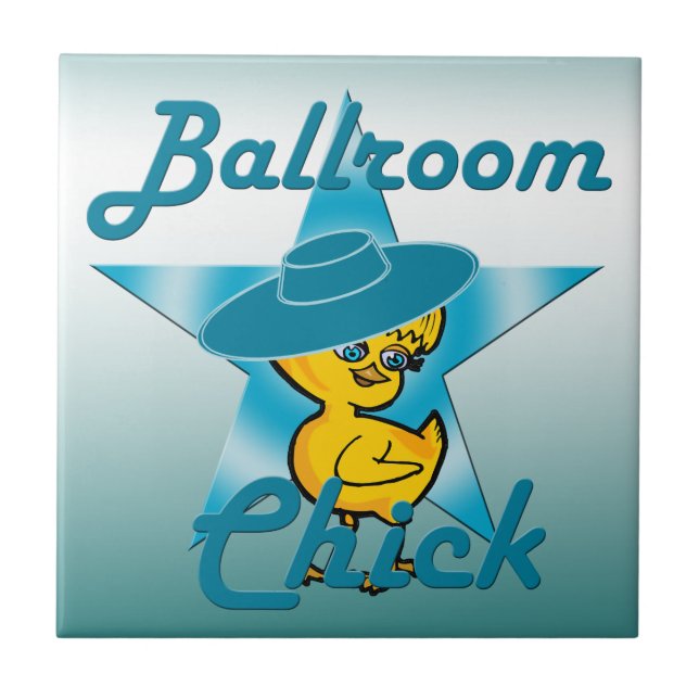 Ballroom Chick #7 Tile (Front)