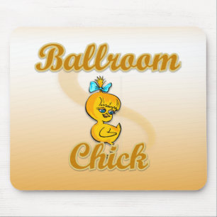 Ballroom Chick Mouse Pad