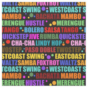 Ballroom Dance   Dance Styles   Bright All Over Fabric