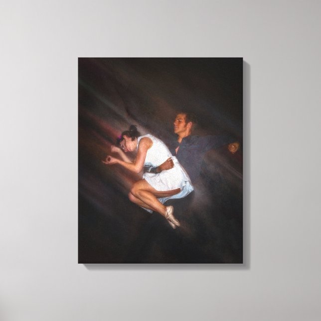 Ballroom Dancers Canvas Print (Front)