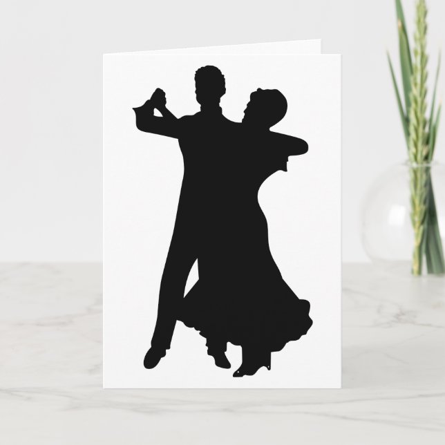 Ballroom Dancers Card (Front)