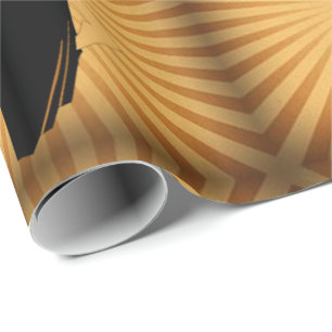 Ballroom Dancers Dancing Couple Wrapping Paper